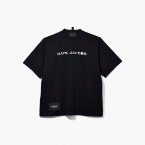 Marc Jacobs Big T-Shirt Dam Svarta | FTE-231864