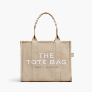 Marc Jacobs Canvas Large Toteväska Dam Beige | ETL-284603