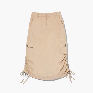 Marc Jacobs Cargo Kjolar Dam Beige | FEA-381476