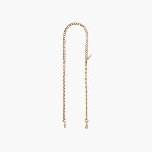 Marc Jacobs Chain Strap Väskrem Dam Guld | FJL-874310