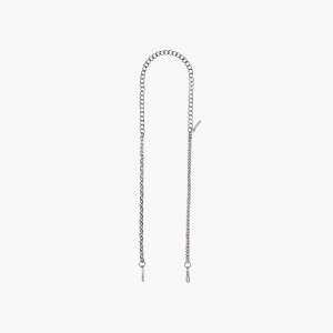 Marc Jacobs Chain Strap Väskrem Dam Silver | WFD-954307