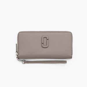 Marc Jacobs Covered J Marc Continental Plånbok Dam Grå | RKL-542910