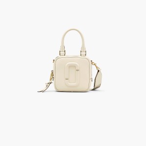 Marc Jacobs Covered J Marc Cube Crossbody Väska Dam Vita | XRQ-842610