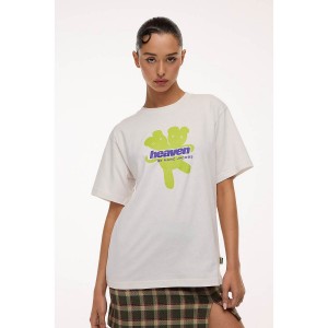 Marc Jacobs Heaven Logo T-Shirt Dam Vita | AOK-604597