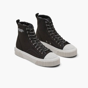 Marc Jacobs High Top Sneakers Dam Svarta | YIU-638159