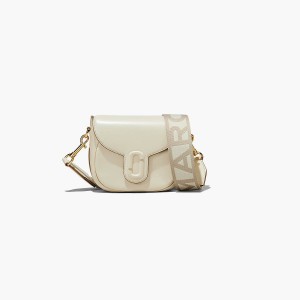 Marc Jacobs J Marc Small Saddle Crossbody Väska Dam Vita | AUN-702869