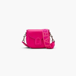 Marc Jacobs J Marc Small Saddle Crossbody Väska Dam Rosa | OVP-026394