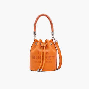 Marc Jacobs Leather Bucket Väska Dam Orange | LZV-814902