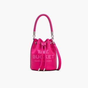 Marc Jacobs Leather Bucket Väska Dam Rosa | LRD-849150