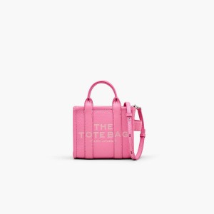 Marc Jacobs Leather Crossbody Toteväska Dam Rosa | DEQ-514297