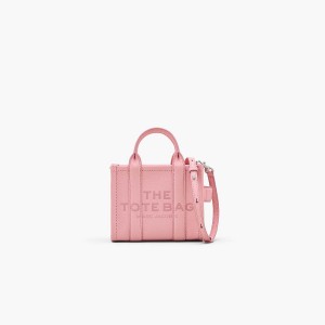 Marc Jacobs Leather Crossbody Toteväska Dam Ljusrosa | OQB-642103