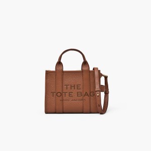 Marc Jacobs Leather Small Toteväska Dam Bruna | XNU-901528