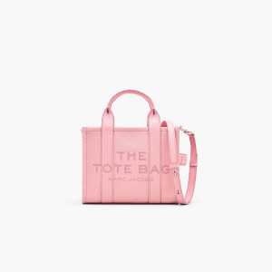 Marc Jacobs Leather Small Toteväska Dam Ljusrosa | RPQ-283047