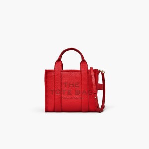 Marc Jacobs Leather Small Toteväska Dam Röda | PTX-170653