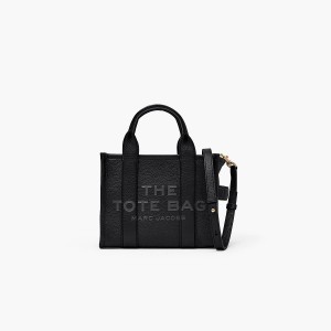 Marc Jacobs Leather Small Toteväska Dam Svarta | OYK-371206