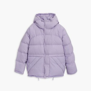 Marc Jacobs Long Puffer Jackor Dam Lavendel | EVF-283604