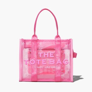 Marc Jacobs Mesh Large Toteväska Dam Rosa | VAP-357892