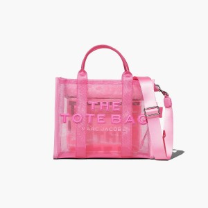 Marc Jacobs Mesh Medium Toteväska Dam Rosa | KHM-261594