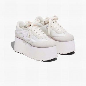 Marc Jacobs Platform Jogger Sneakers Dam Vita | UKL-046273