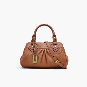 Marc Jacobs Re-Edition Baby Groovee Toteväska Dam Bruna | YVZ-312674