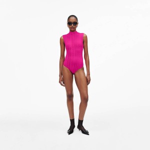 Marc Jacobs Seamless Monogram Body Dam Rosa | TVE-498521