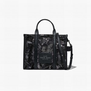 Marc Jacobs Sequin Medium Toteväska Dam Svarta | BID-408162