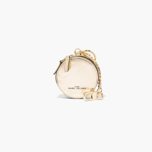 Marc Jacobs Sweet Spot Metallic Charm Pouch Plånbok Dam Guld | RWV-235049