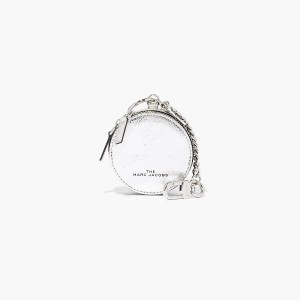 Marc Jacobs Sweet Spot Metallic Charm Pouch Plånbok Dam Silver | ULH-410635