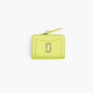 Marc Jacobs Utility Snapshot Mini Compact Plånbok Dam Gula | NOT-395261