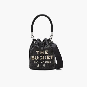 Marc Jacobs Woven Bucket Väska Dam Svarta | QUO-352970