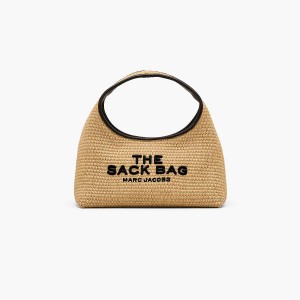 Marc Jacobs Woven Mini Sack Axelväska Dam Beige | ZTB-267543