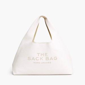 Marc Jacobs XL Sack Axelväska Dam Vita | AXE-879532