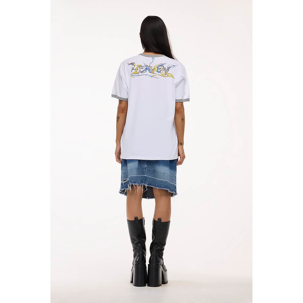 Marc Jacobs Babiez Ringer Tee T-Shirt Dam Vita | LIO-513402