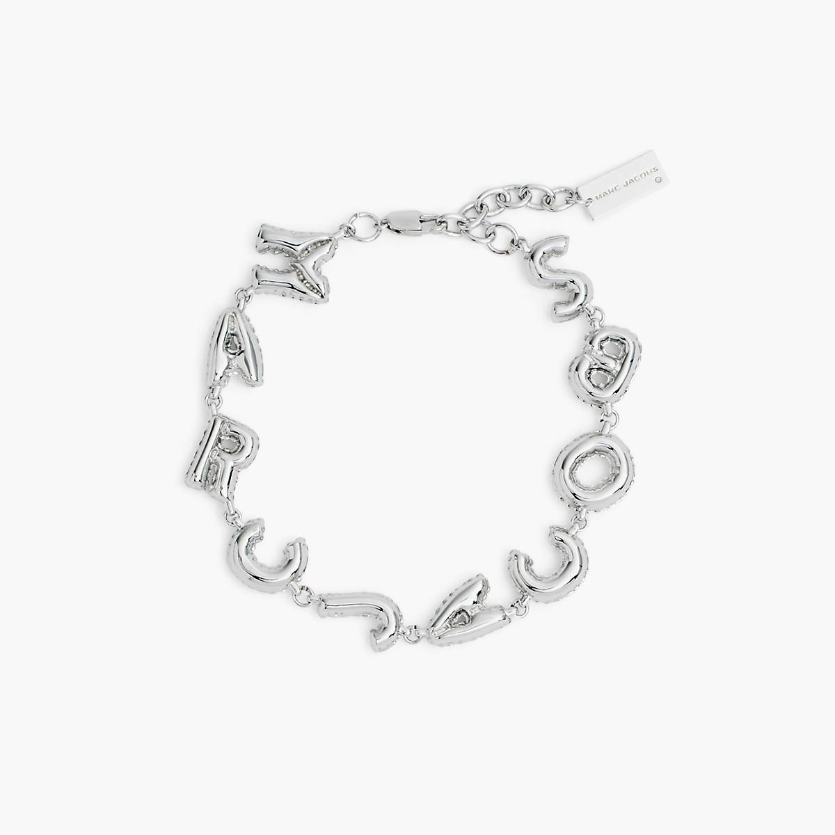 Marc Jacobs Balloon Armband Dam Silver | TOJ-832571