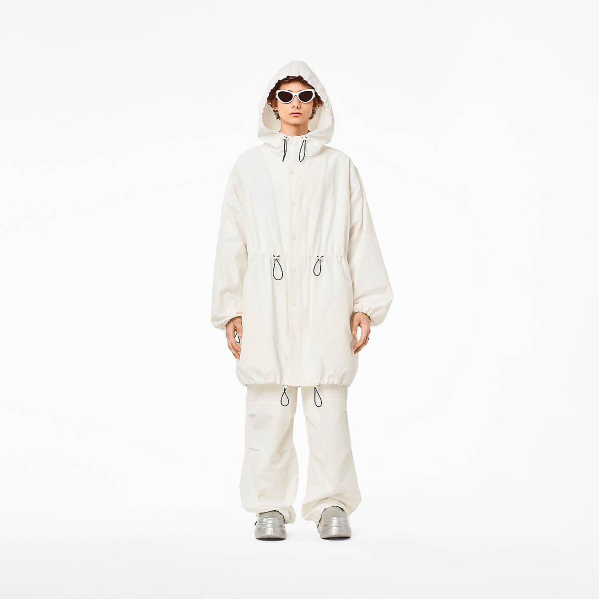 Marc Jacobs Balloon Parka Jackor Dam Vita | VDS-035926