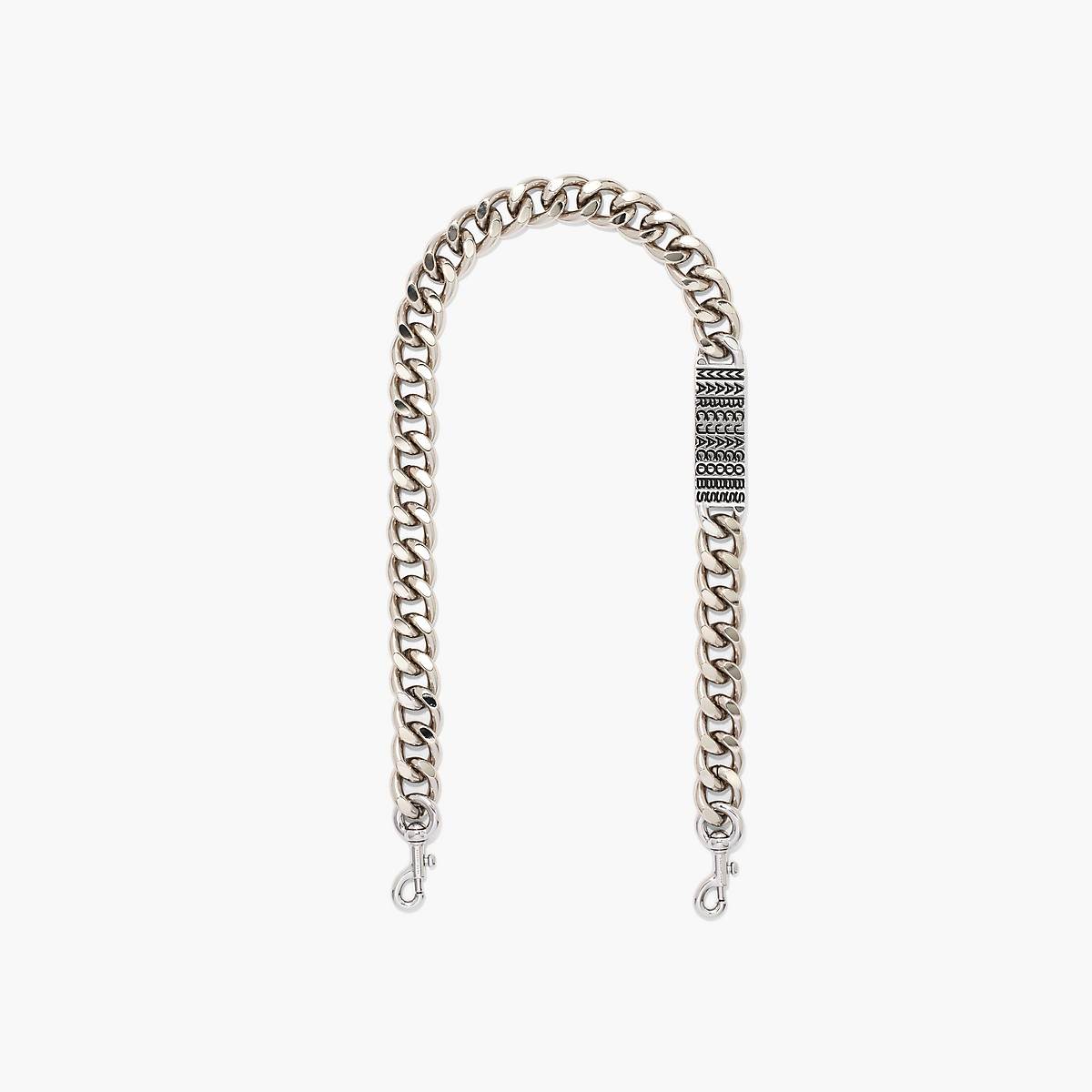 Marc Jacobs Barcode Chain Shoulder Strap Väskrem Dam Silver | AFO-170285