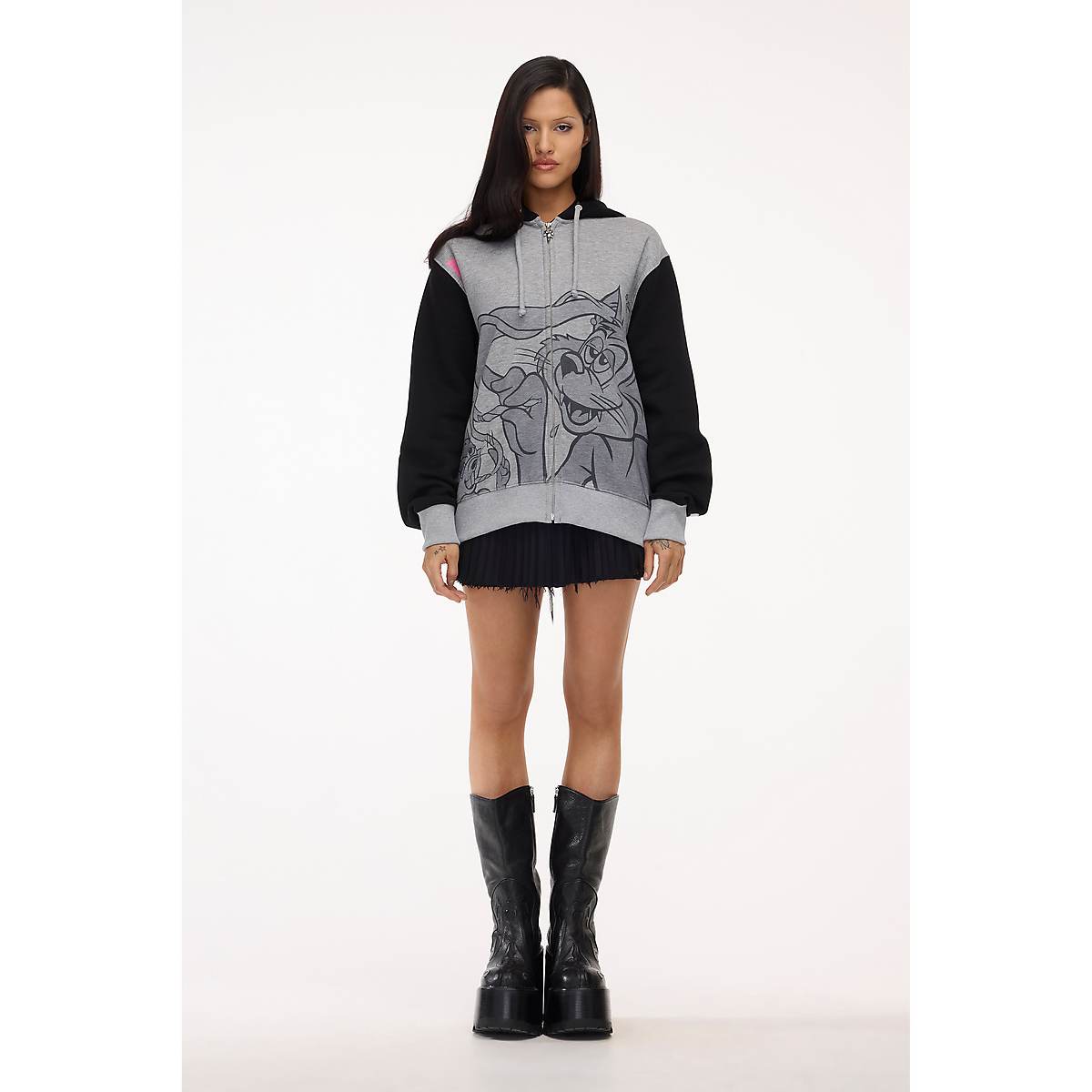 Marc Jacobs Best Buds Zip-up Hoodie Dam Grå | LIQ-832051