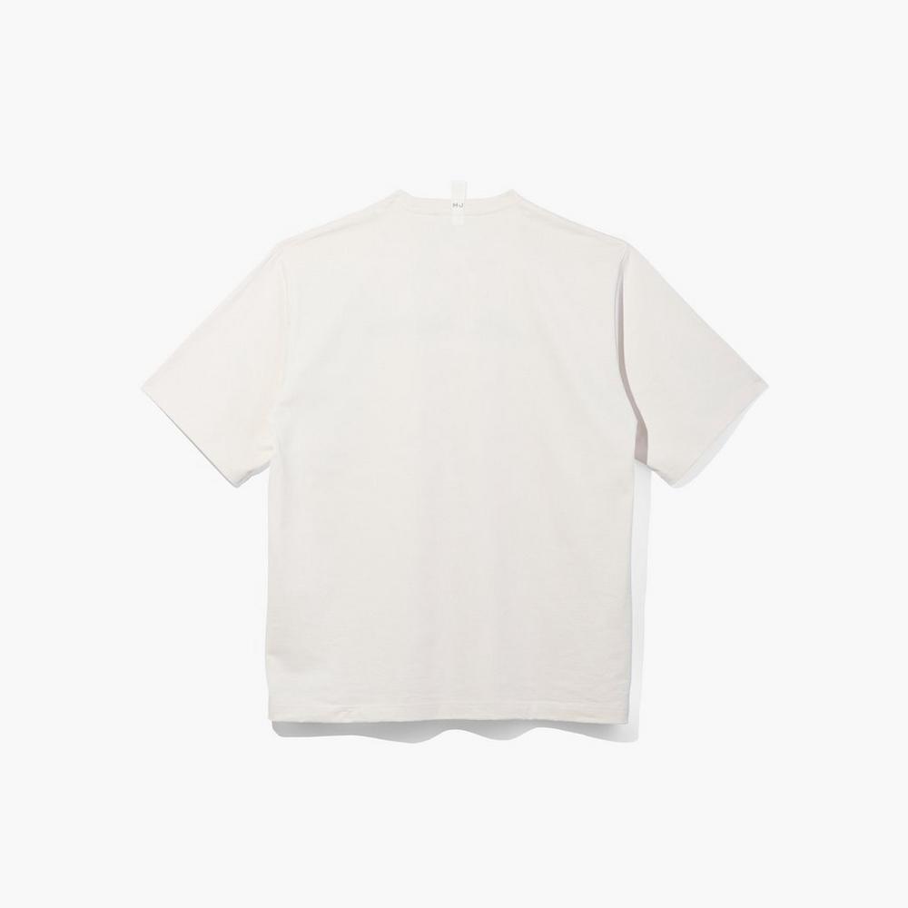 Marc Jacobs Big T-Shirt Dam Chalk | STN-970318