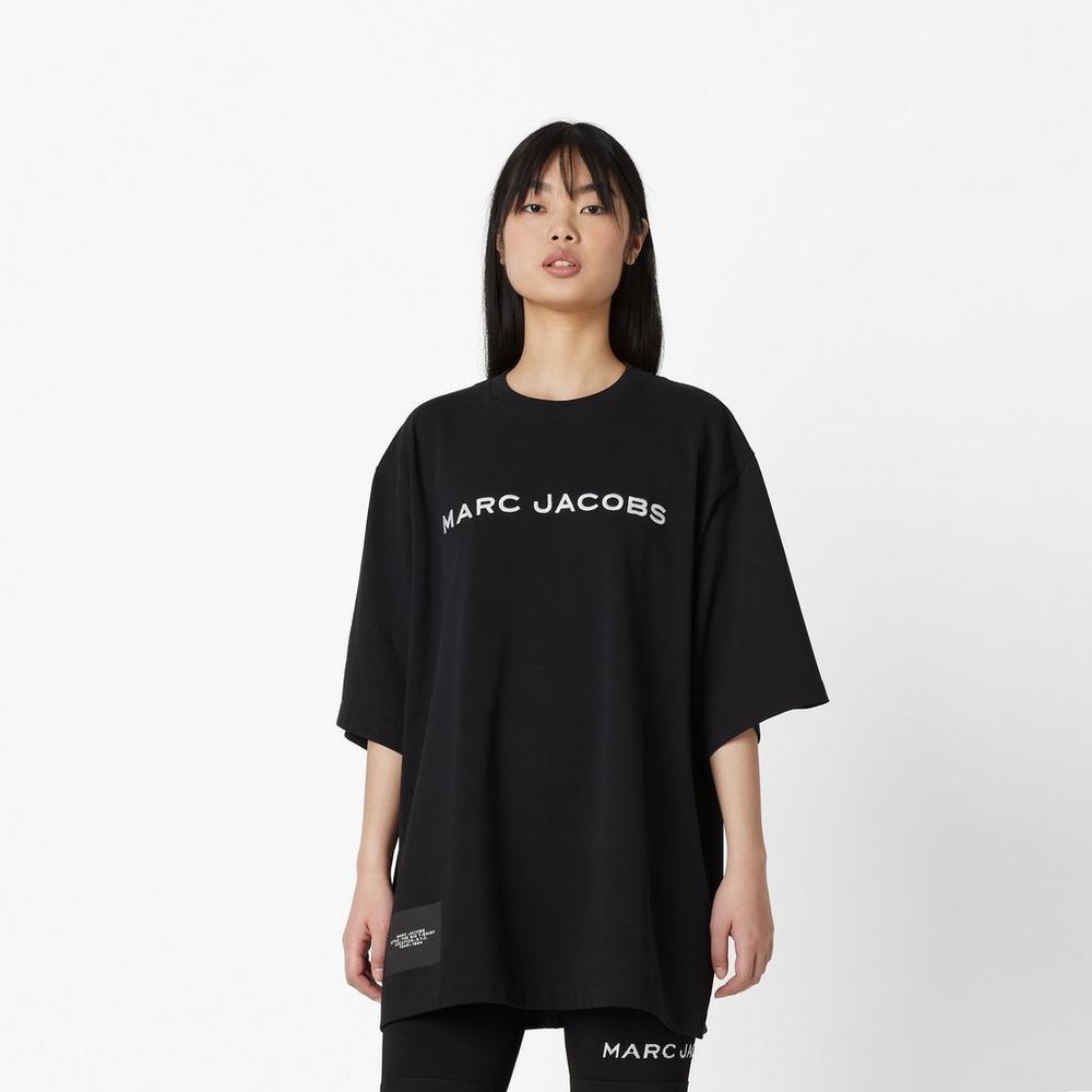 Marc Jacobs Big T-Shirt Dam Svarta | FTE-231864