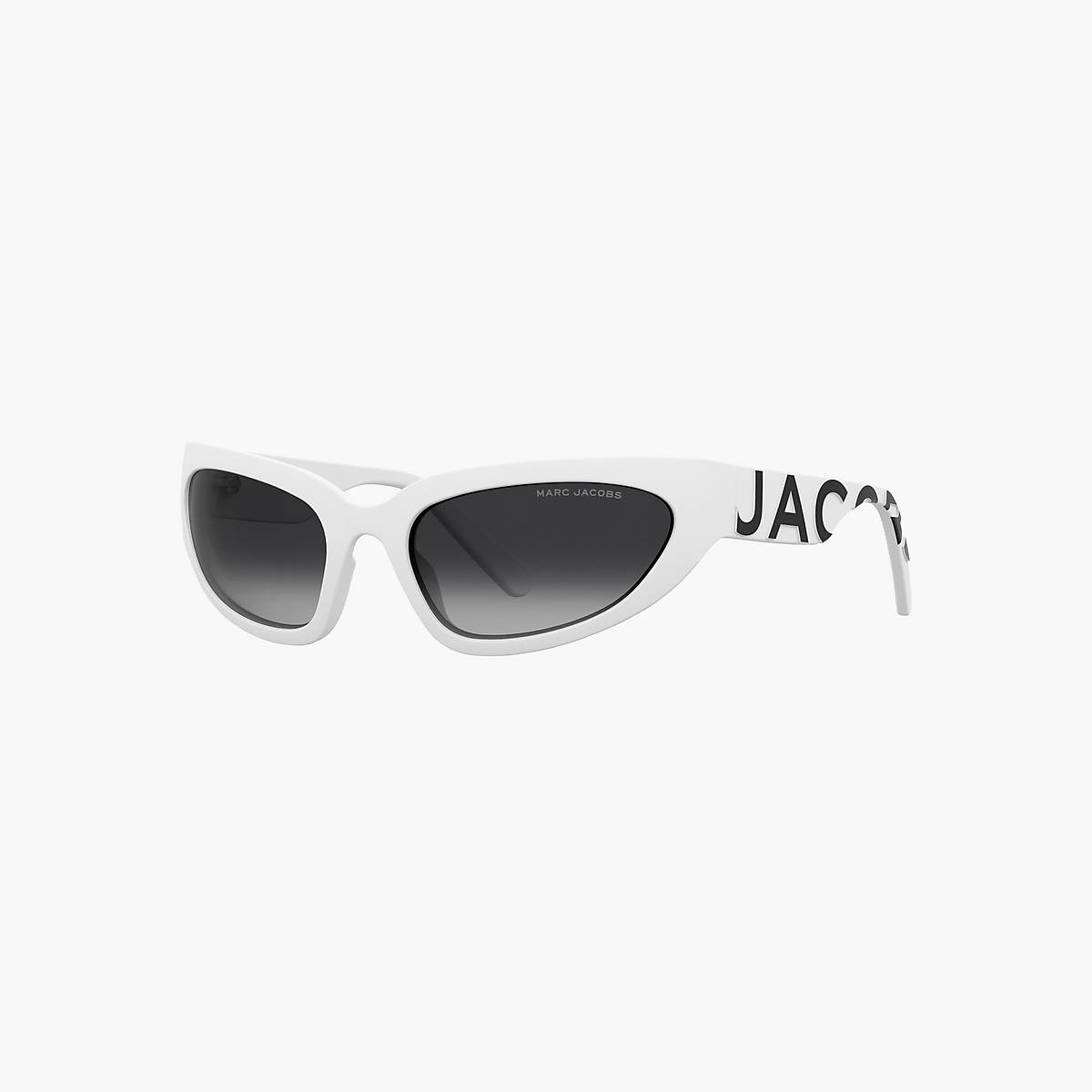 Marc Jacobs Bold Logo Wrapped Solglasögon Dam Vita | YSC-576408