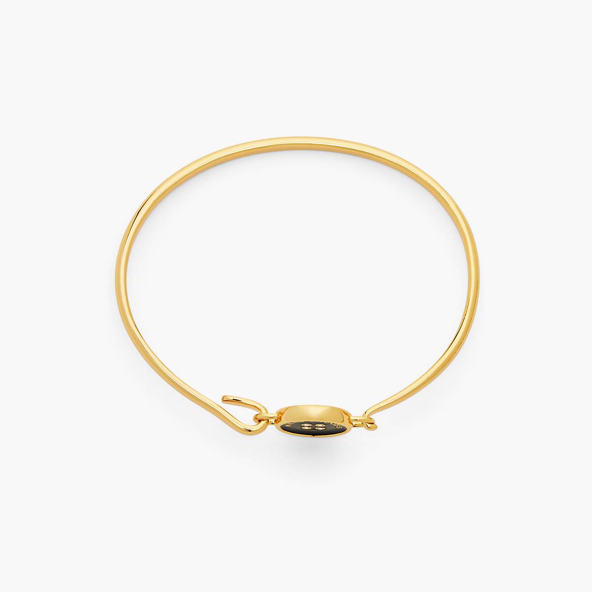 Marc Jacobs Button Hinge Armband Dam Guld Svarta | CJT-215086