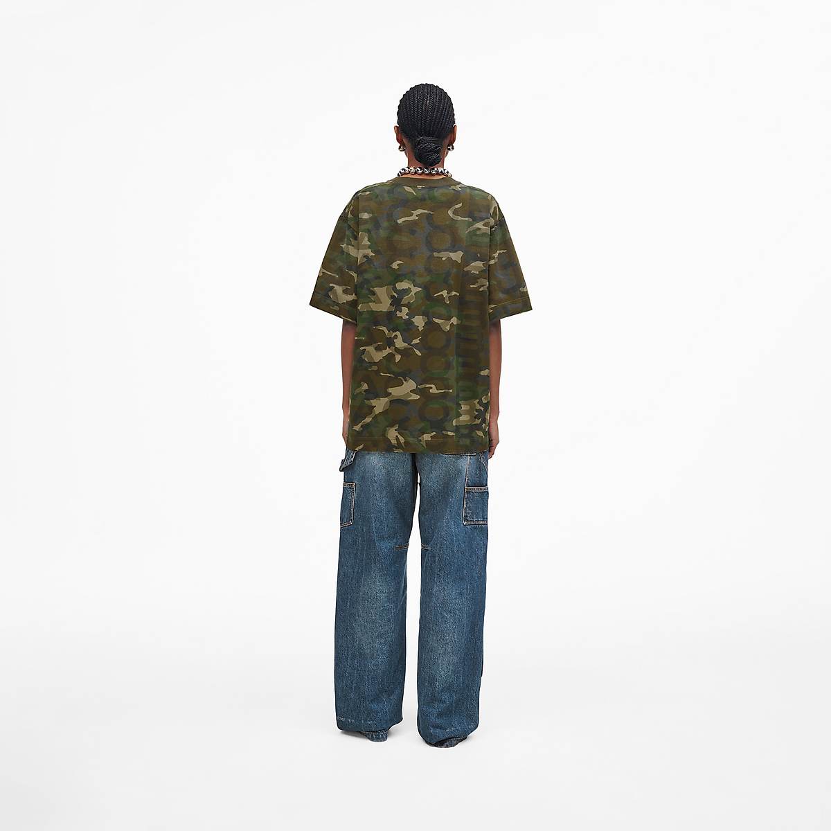 Marc Jacobs Camo Big Tee T-Shirt Dam Camo Olika Färger | AQO-708963