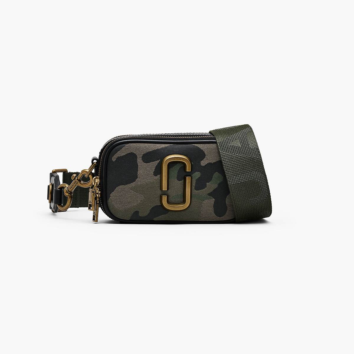 Marc Jacobs Camo Jacquard Snapshot Väska Dam Camo Olika Färger | NQM-127456