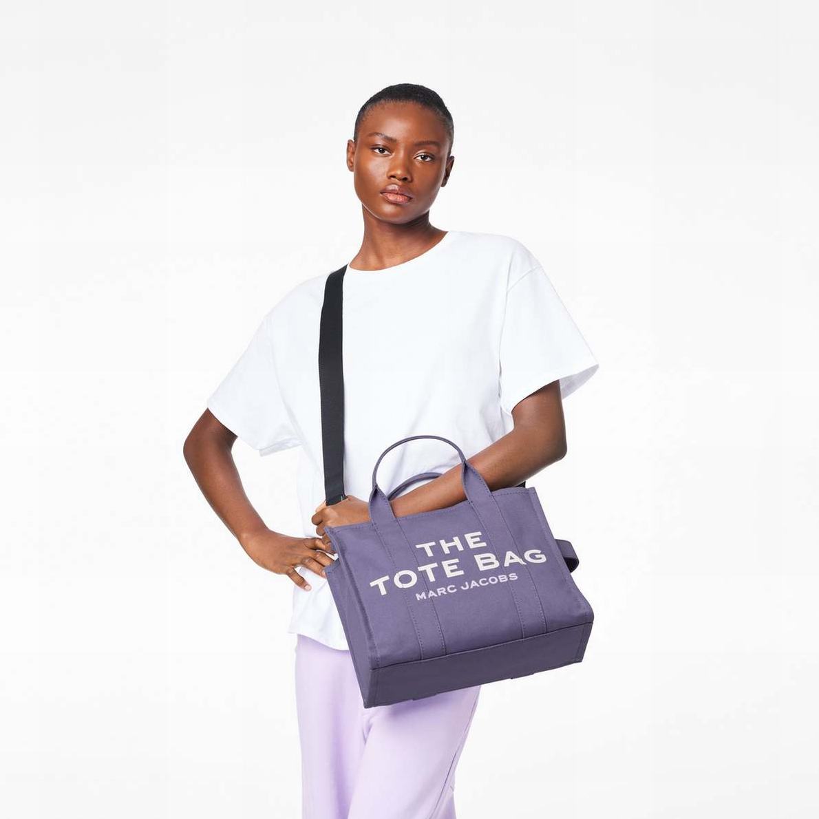 Marc Jacobs Canvas Medium Toteväska Dam Lavendel | RMP-819057