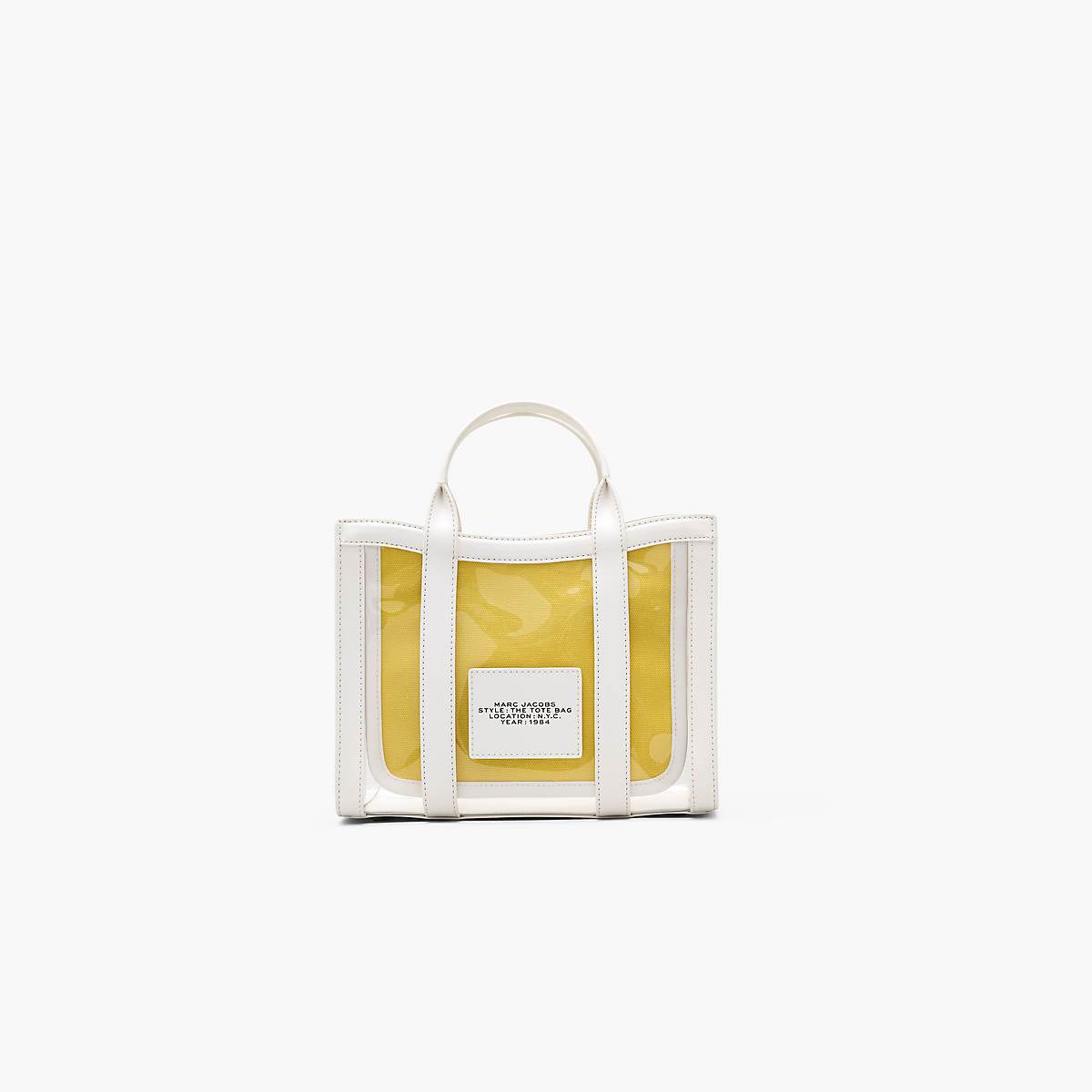 Marc Jacobs Clear Small Toteväska Dam Vita | MCQ-512734