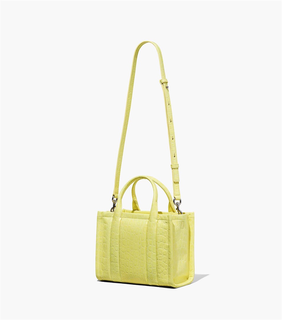 Marc Jacobs Croc-Embossed Mini Toteväska Dam Gula | FUX-752896