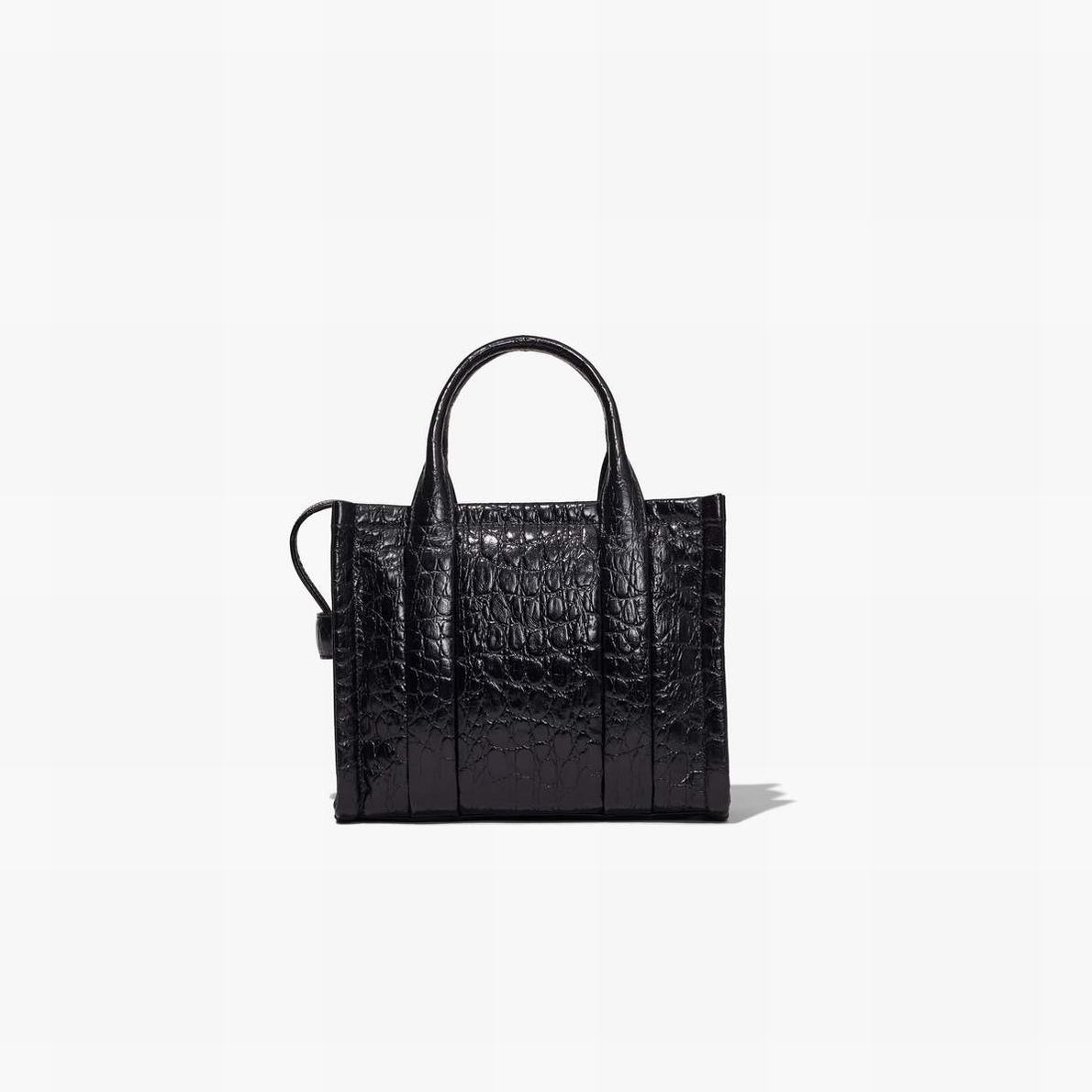 Marc Jacobs Croc-Embossed Mini Toteväska Dam Svarta | ISF-861032