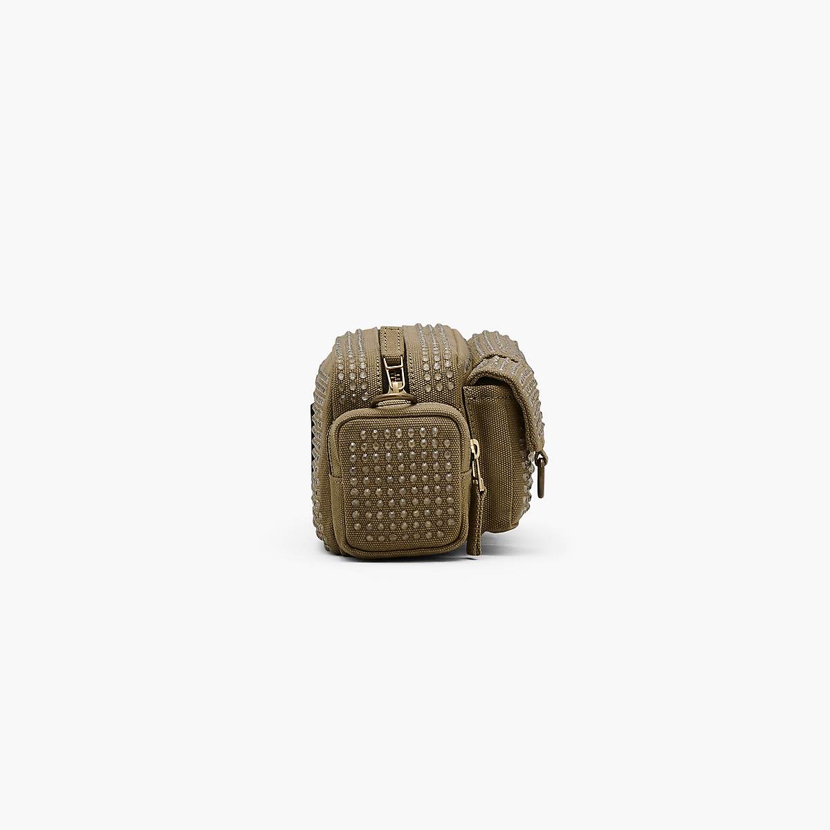 Marc Jacobs Crystal Canvas Cargo Axelväska Dam Gröna | REP-934160