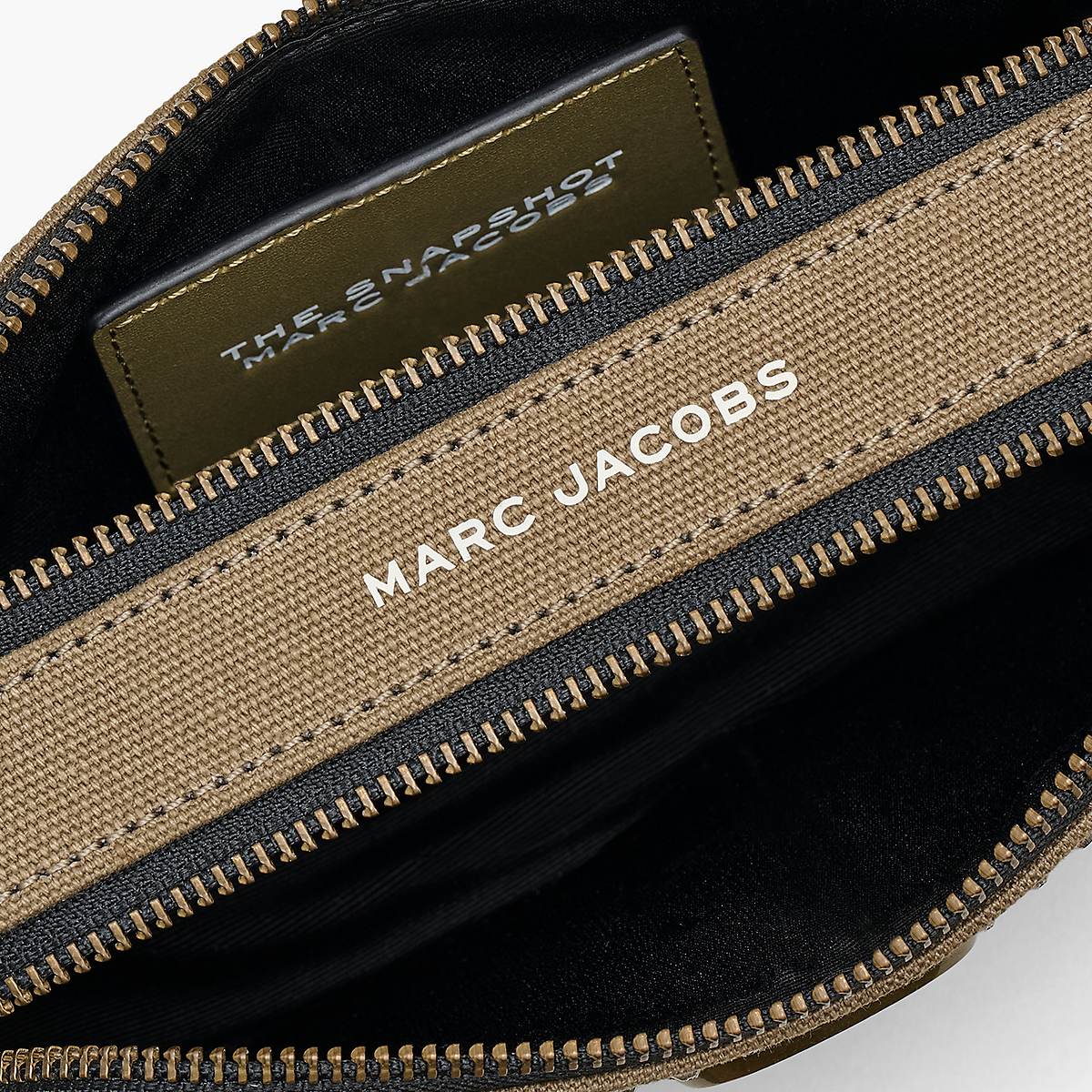 Marc Jacobs Crystal Canvas Snapshot Väska Dam Gröna | VYO-375649