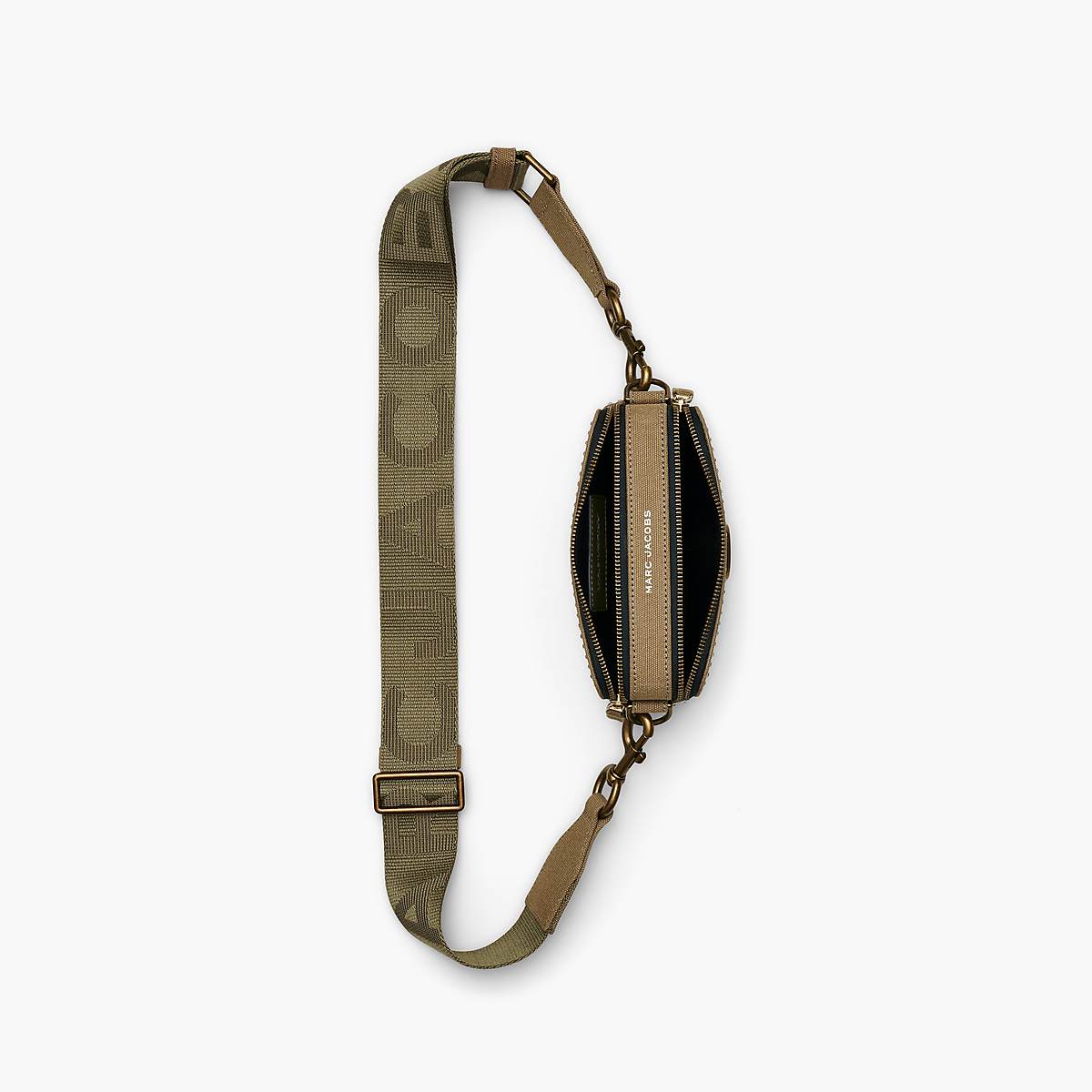 Marc Jacobs Crystal Canvas Snapshot Väska Dam Gröna | VYO-375649